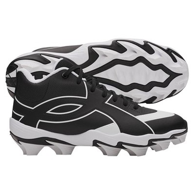 Cleats - black and white